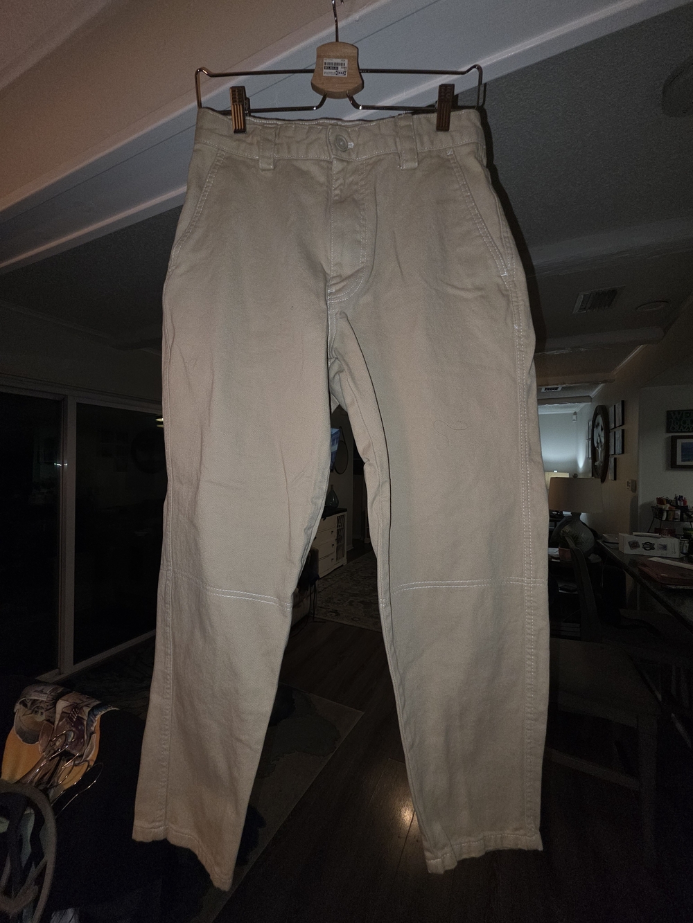 Zara Men's Light Tan Chinos - Straight Fit